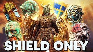 Can you beat Elden Ring with ONLY SHIELDS?!