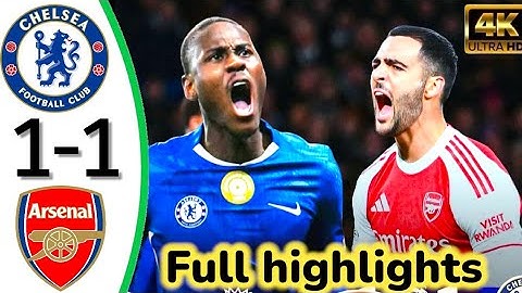 CHELSEA vs ARSENAL Highlights & Goals| Premier League- CHELSEA vs ARSENAL Resumen Y Goles COMPLETO