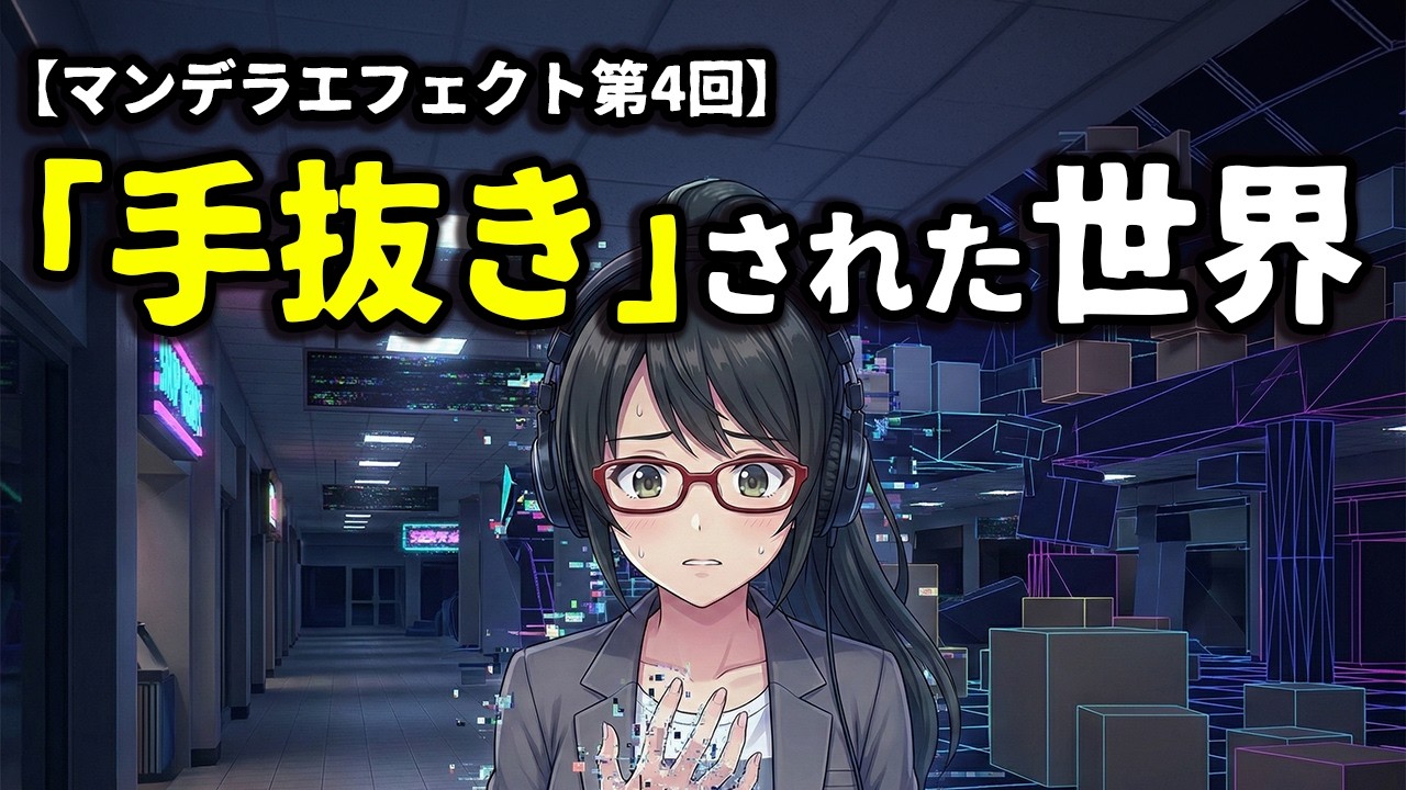 この世界、手抜きされてます。誰も見ていない場所で起きる「現実のバグ」の正体とは？