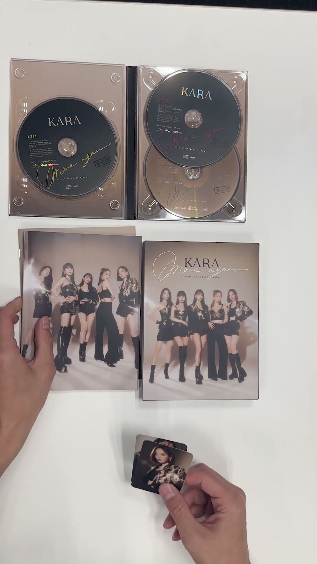 開封してみた】KARA 15TH ANNIVERSARY ALBUM 『MOVE AGAIN