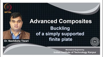 noc18-me58 lec 65-Buckling of a Simply Supported Finite Plate