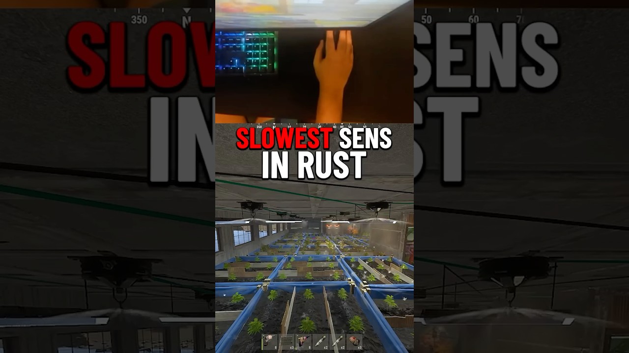 The Slowest Sens in Rust 😭🙏 #shorts #coconutb #rust