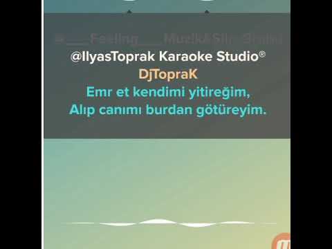 Dj Toprak Feat. Sura İskenderli - Gelme Artık Karaoke ( Yeşil Deniz )