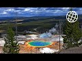 Grand Prismatic Spring, Yellowstone National Park, USA  [Amazing Places 4K]