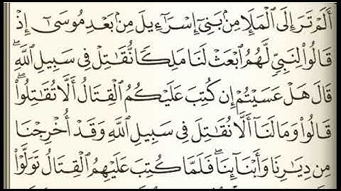 الصفحة 40 سورة البقرة فارس عباد