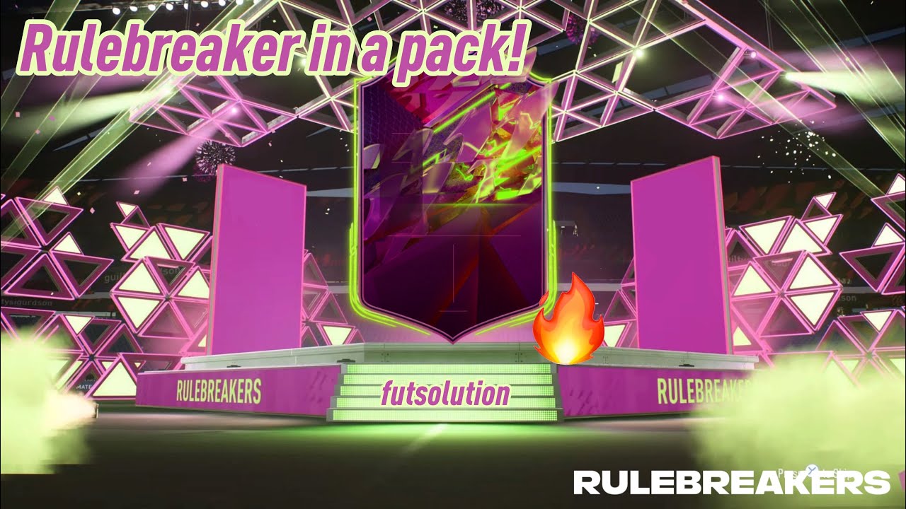Fifa 22 Rulebreaker in a pack! First rulebreakers!