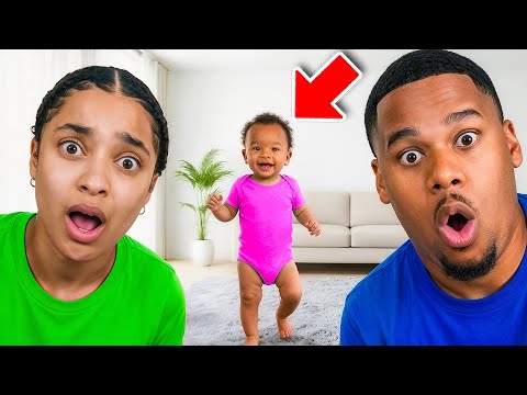 BABY RILEE WALKED FOR THE FIRST TIME.. THEN THIS HAPPENED…