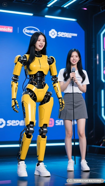 AI robot dances #robot #humanoid