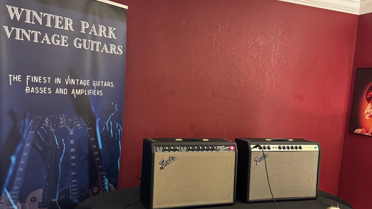 1967-1972 Fender Deluxe Reverb Comparison