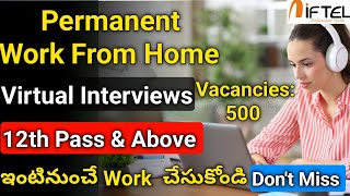 Permanent Work From Home | 12th Pass Jobs|Jobs in Telugu |Remote | Niftel Communications Hiring 2026