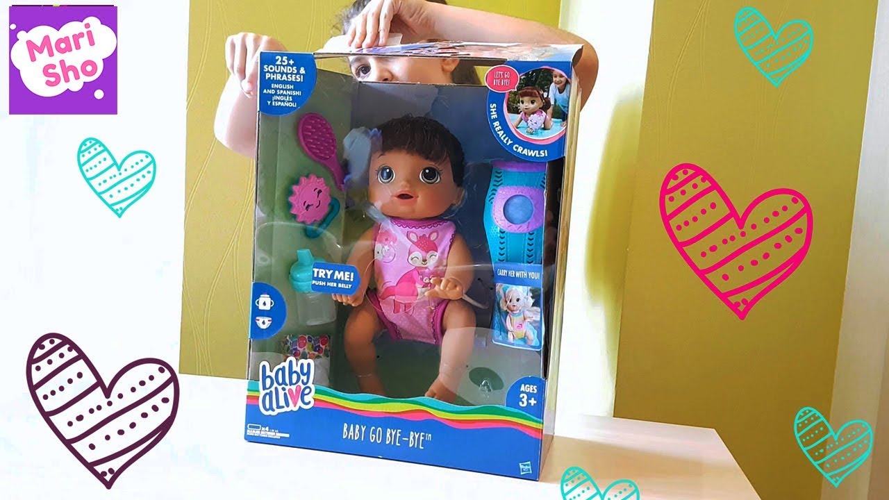 BABY ALIVE unboxing - YouTube