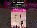 Bro thinks he's steph curry #euroleague