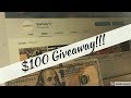 100 Subscibers!! | $100 Giveaway |