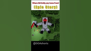 The life of Entity 303 - Epic Story #minecraft #epic #shorts #herobrine #steve #entity303