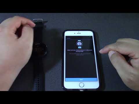 Garmin Forerunner 235 part 3 - Pairing watch with Garmin Connect App