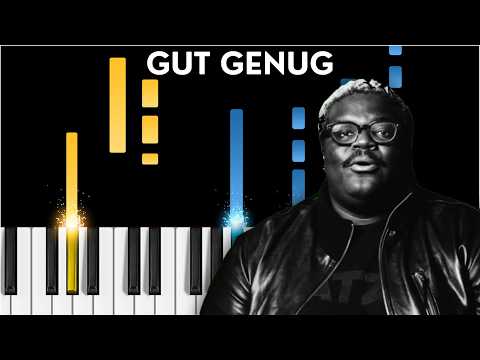 Du Bist Gut Genug - KITSCHKRIEG feat. Blumengarten & Shirin David - Piano Tutorial