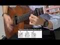 Beautiful Things by Benson Boone (EASY strum)