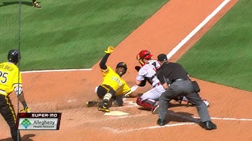 CIN@PIT: Pirates tie it late on Marte