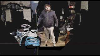 Celebrity Kinect Azure TouchDesigner Point Cloud Visualization Test Wealth