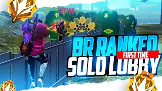 FIRST TIME BR RANK SOLO GAMEPLAY || GRANDMASTER REGION LOBBY || JACK OFFICIAL PK