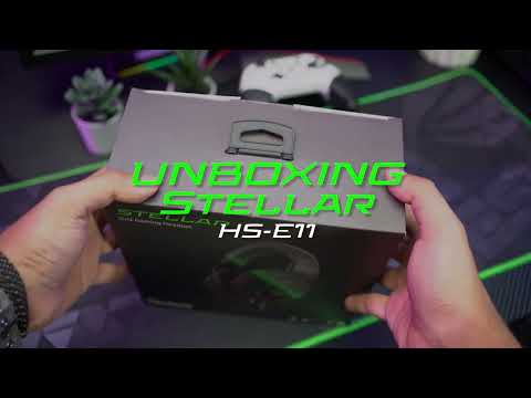 Unboxing Headset Stellar HS-E11