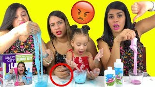 El PEOR Kit de SLIME  | Karina Garcia DIY Slime Kit