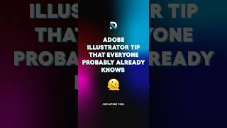 Curve tool trick in Adobe Illustrator #adobeillustrator #graphicdesigntips