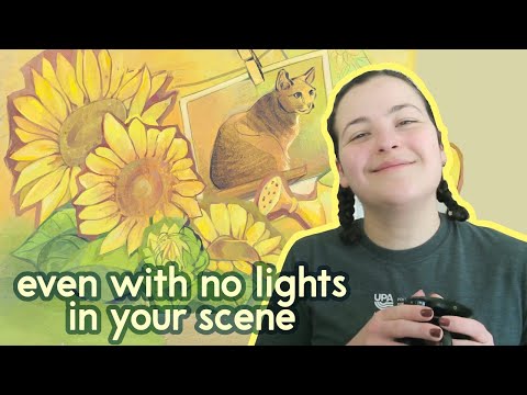 Why “use lights” is so powerful | tip for grease pencil artists