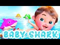 Baby Shark + Dance With 5 Little Sharks (2 hours) Song Remix | Banana Cartoon 3D Nursery Rhymes [HD]