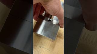 Watch to see the seam - well done Quinn! #cnc #machine #machinist #grind #mill #tools #fixture