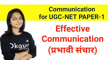 Effective Communication || Verbal and Non Verbal for UGC NET PAPER-1|| | UGC NET October 2021 ||