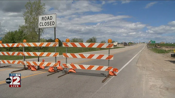 Eastbound U.S. 10 Lanes closing to set bridge beams