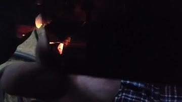 Arc 200 Atomization of titanium.