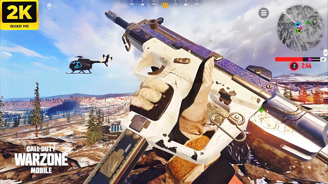 Warzone Mobile Season 3 Verdansk High Resolution 120FPS Battle Royale Gameplay No Commentary (SAUG)