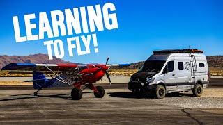 Van Life vs. Bush Plane Life! | First time flying...
