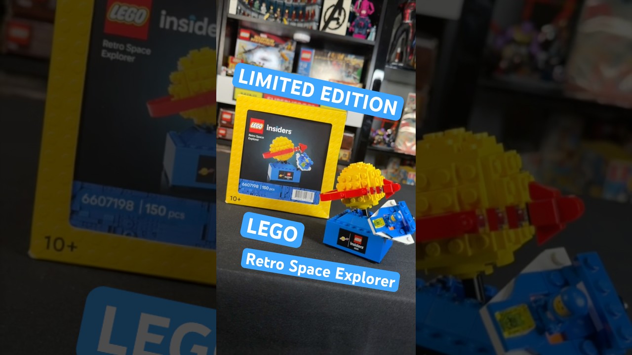 LEGO Limited Edition Retro Space Explorer Review ? - YouTube