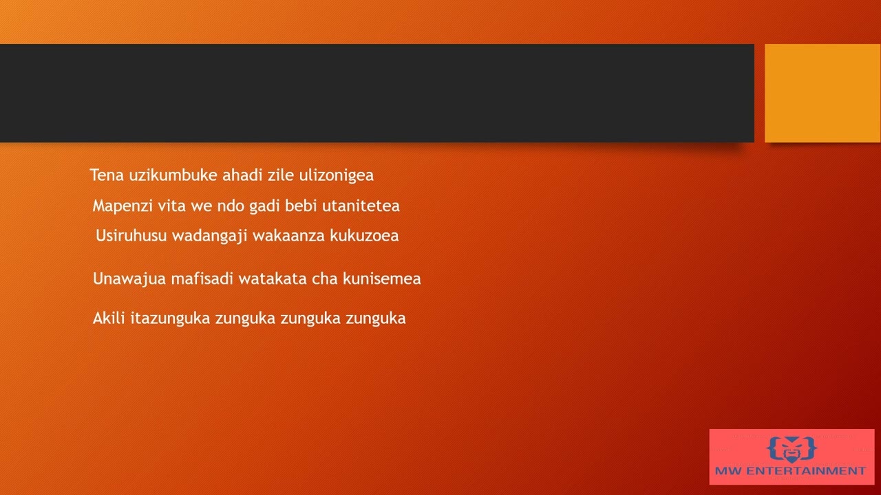 Zuchu Kwikwi Lyrics YouTube