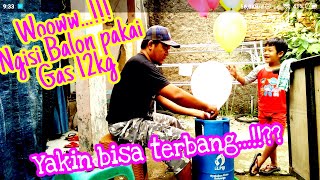 CARA MEMBUAT BALON GAS PAKAI TABUNG GAS 12kg