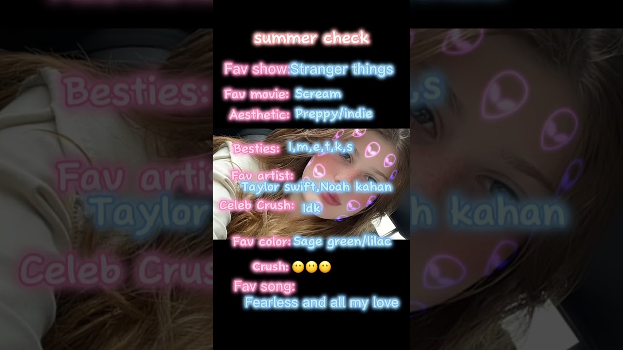 Summer check! 💟💟💟