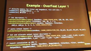 HPC&GPU 20140929 part 2 GPUs and Machine Learning: A Look at cuDNN