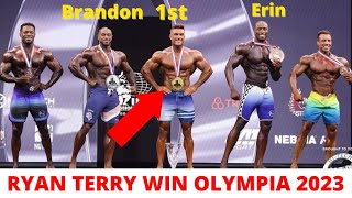 Ryan Terry Win Mens Physique Olympia 2023?Jeremy Out of 5 & Brandon, Erin Banks Placing Live