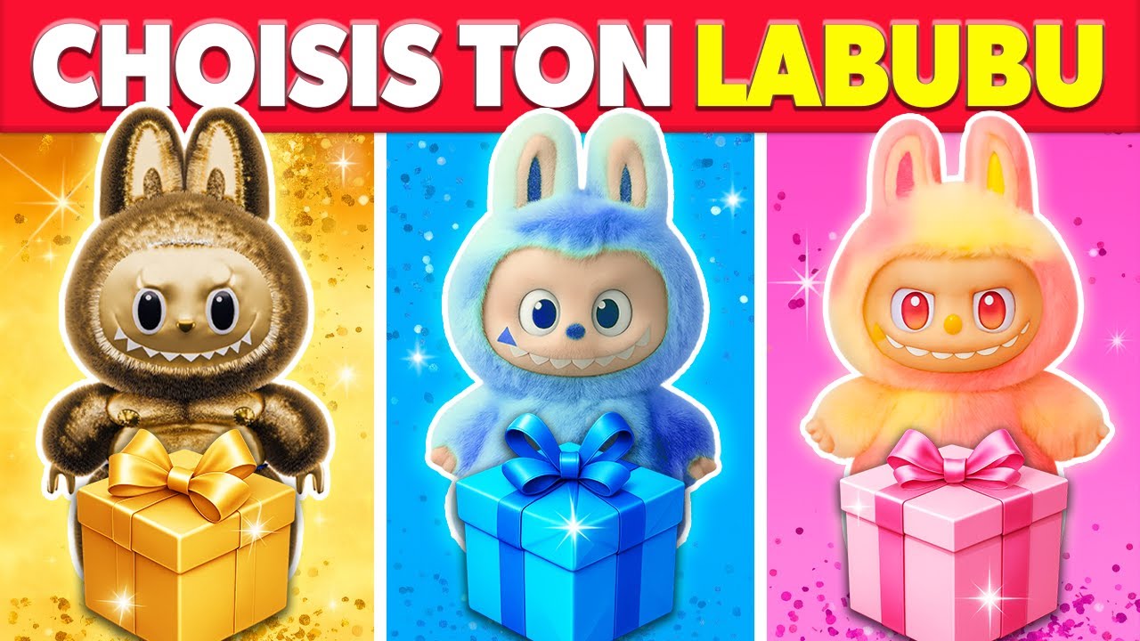 Choisis ton CADEAU...! Spécial LABUBU 🎁🐰 40 Défis Labubu