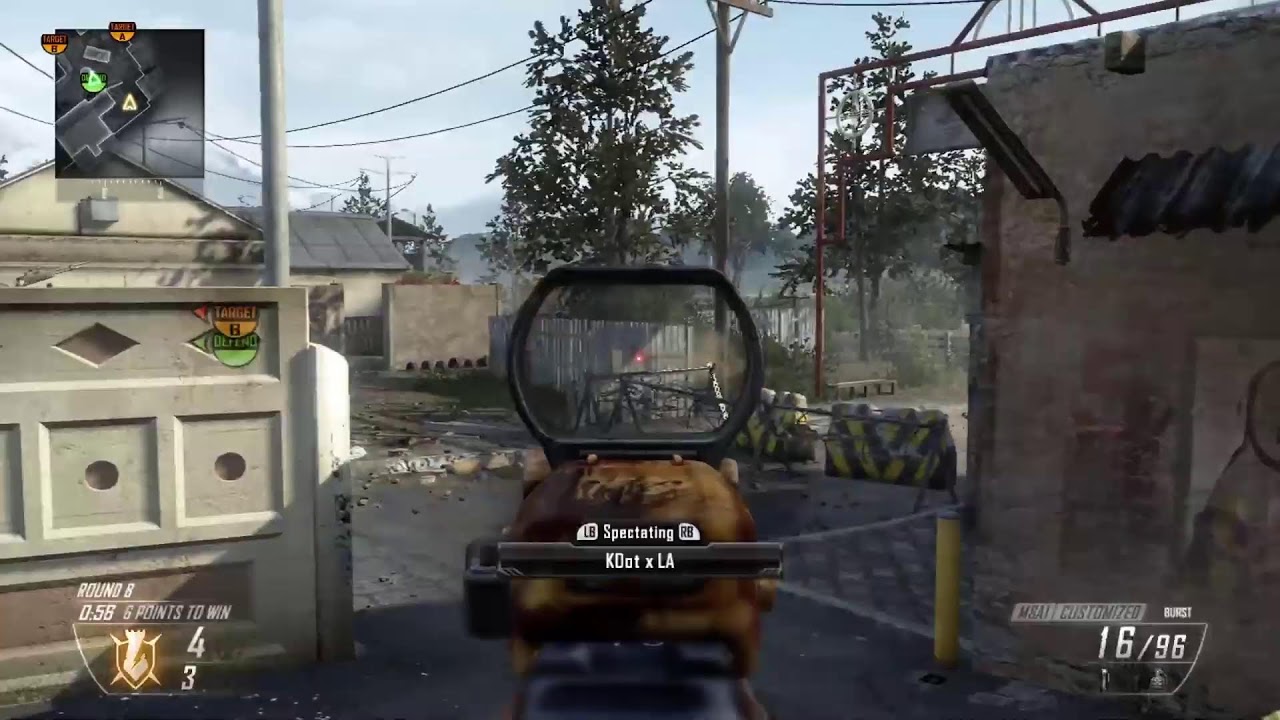 Spectating a BO2 Wager