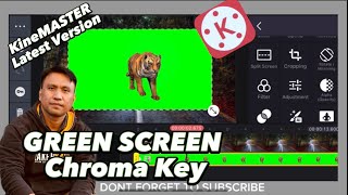 How To Use Green Screen Chroma Key In KineMASTER | KineMASTER Edit Tutorial