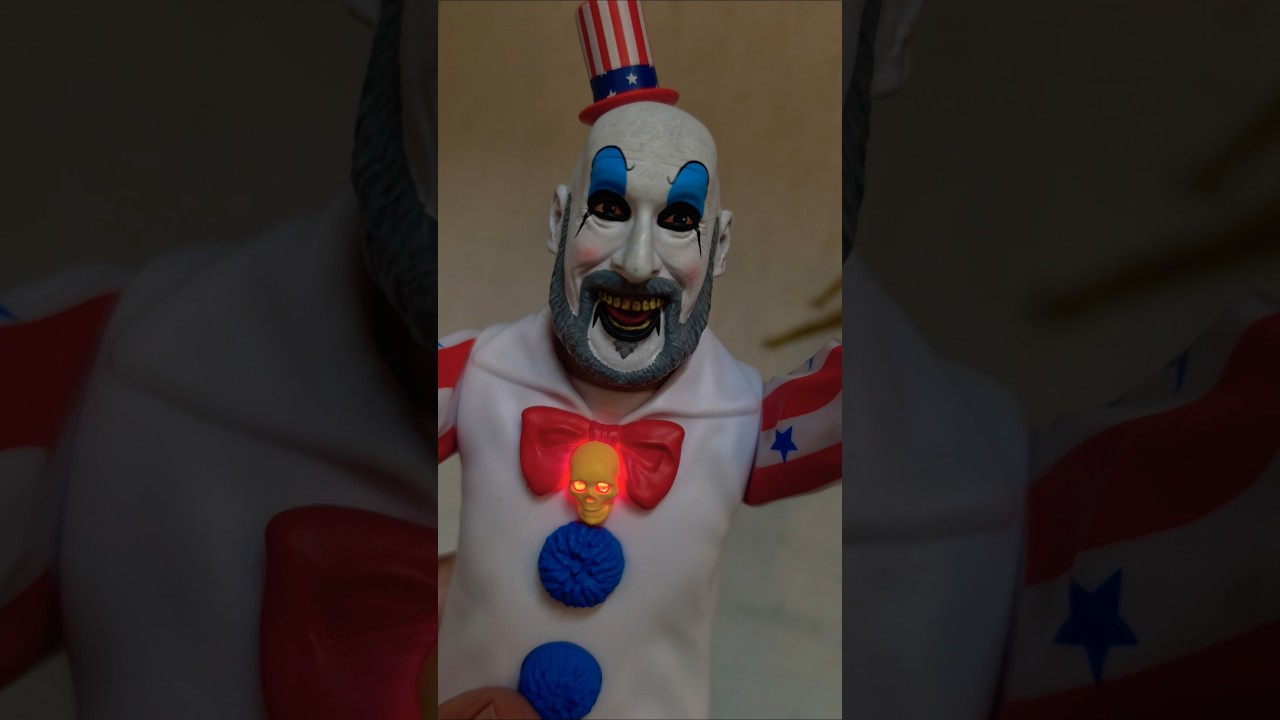 Captain Spaulding Talking Action Figure #horror #captainspaulding #robzombie