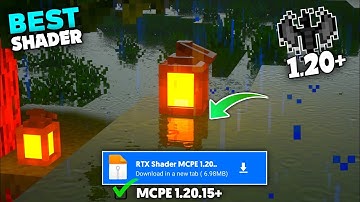 Best RTX Shader For (MCPE 1.20) Render Dragon || Best Bsl Shader for Minecraft bedrock