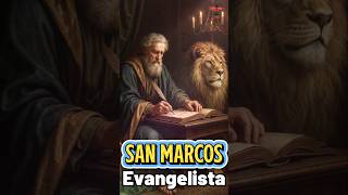 ¡EL AUTOR DEL EVANGELIO! 📖 San Marcos: El León de la Palabra #SantoDelDía #Shorts