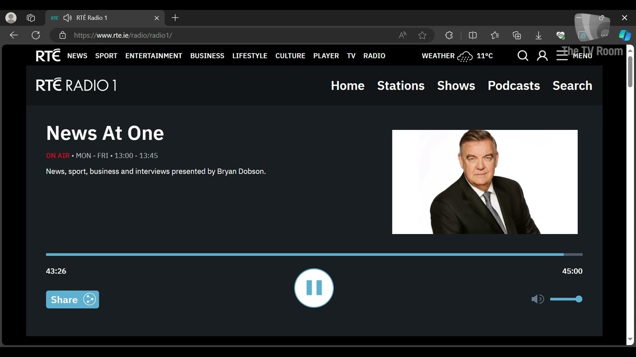 Bryan Dobson signs off on his final RTE broadcast ahead of retirement