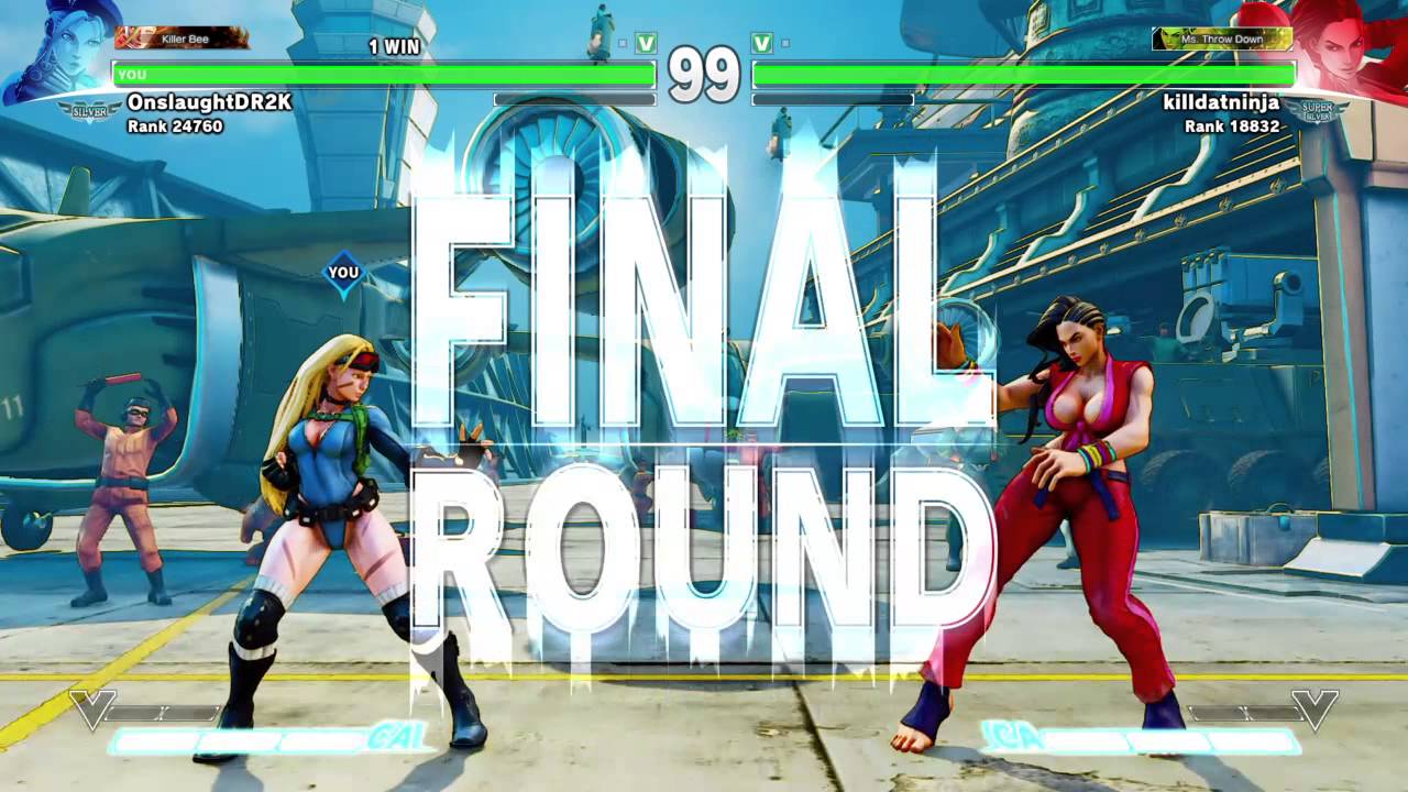 STREET FIGHTER V Cammy vs Laura