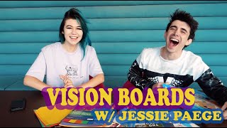 Vision Boards w/ Jessie Paege - Villain Vlogs